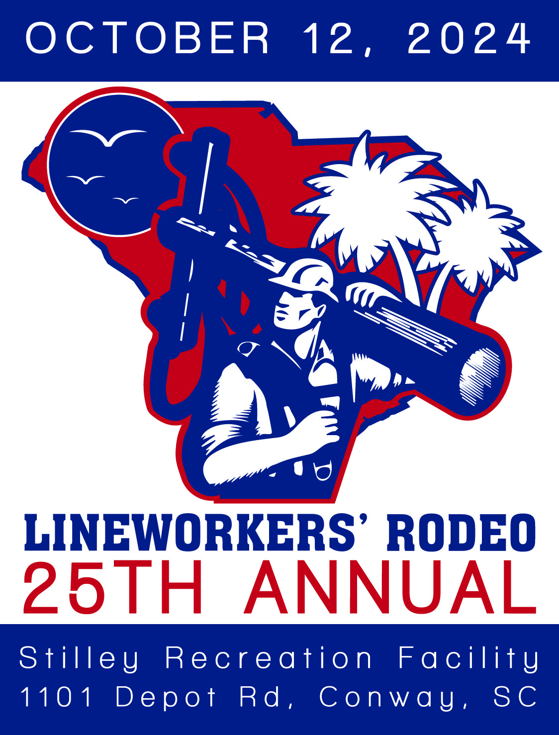 Lineworker Rodeo Poster