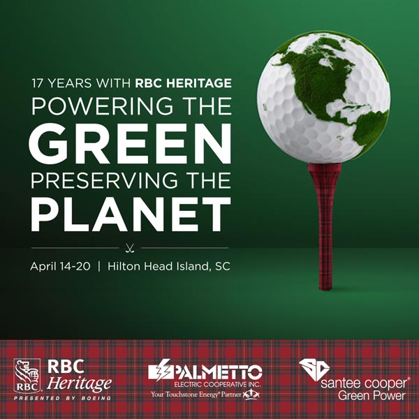 RBC Heritage Celebrates 17 Years as a Green Power Event